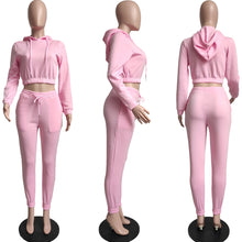 Load image into Gallery viewer, Women Fleece Jogger Set
