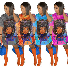 Load image into Gallery viewer, Short Sleeve SHirt Dress
