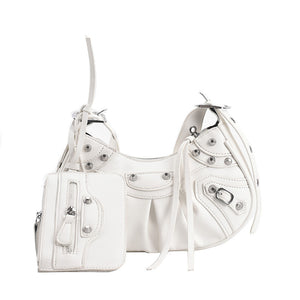 Women Rivet Shoulder Bag