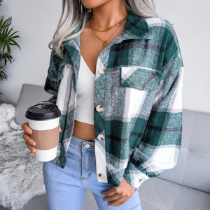 Plaid Shirt Jacket