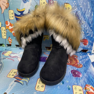 Furry Faux Fur Boots