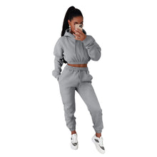 Load image into Gallery viewer, Women Fleece Jogger Set
