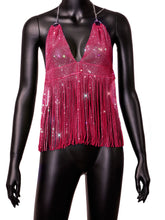 Load image into Gallery viewer, Diamond Fringed Camisole
