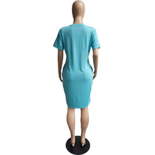 Load image into Gallery viewer, Plus Size Shirt Dress with Pocket
