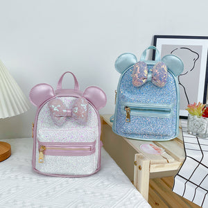 Kids Sequin Gillter Backpack Bags（MOQ5）