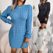 Load image into Gallery viewer, Long Sleeve Sweater Dress
