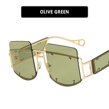 Load image into Gallery viewer, Rihanna&#39;s Rivet Frameless Sunglasses
