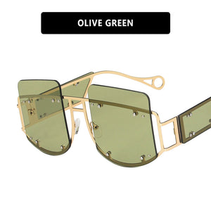 Rihanna's Rivet Frameless Sunglasses