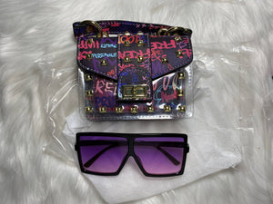 Purse And Sunglasses Set