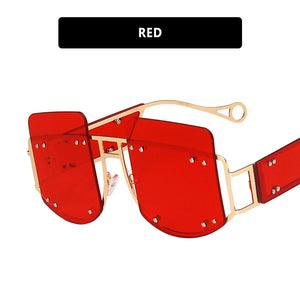 Rihanna's Rivet Frameless Sunglasses