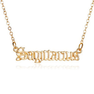 Zodiac necklace (set)