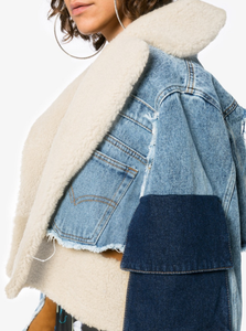 Jeans Fur Coat