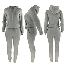 Load image into Gallery viewer, Cotton Fleece Hoodie Set
