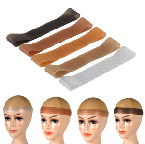 Transparent Silicone Elastic Wig Grip Headband 5 PCS