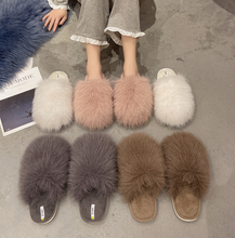 Load image into Gallery viewer, Big Long Fur Furry Slippers
