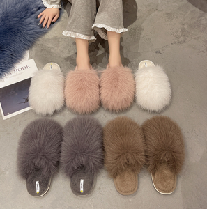 Big Long Fur Furry Slippers