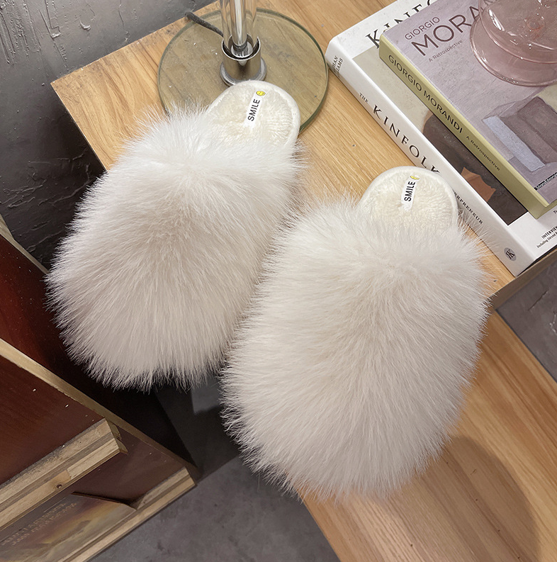 Big Long Fur Furry Slippers