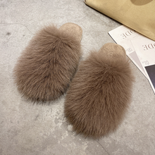 Load image into Gallery viewer, Big Long Fur Furry Slippers
