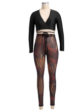 Load image into Gallery viewer, Causal Colorful Leggings 2 Pcs Sets
