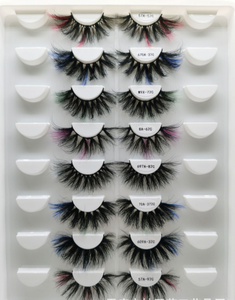 Fluffy Colorful Mink Lashes