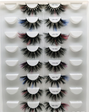 Load image into Gallery viewer, Fluffy Colorful Mink Lashes
