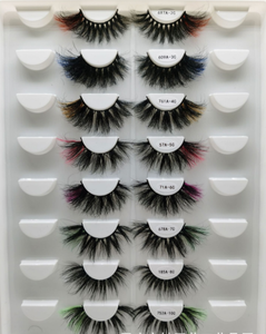 Fluffy Colorful Mink Lashes