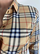 Load image into Gallery viewer, Women Plaid Shirt 2 Pcs Set
