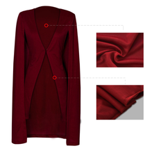 Load image into Gallery viewer, Women Plus Size Cape Blazer
