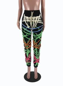 Women Webbing Trousers Pants (No Print Kind)