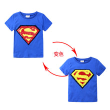 Load image into Gallery viewer, Cute Kids Cotton Shirts (design can be changed by sequin direction)
