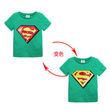 Load image into Gallery viewer, Cute Kids Cotton Shirts (design can be changed by sequin direction)
