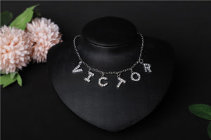 Women Cute Diamond Necklace (MOQ3)