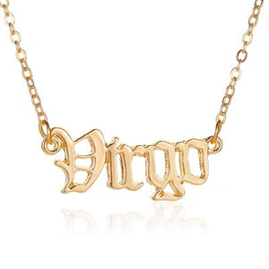 Zodiac necklace (set)