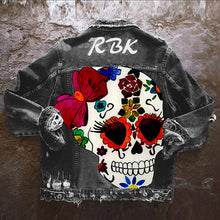 Load image into Gallery viewer, Jean Jacket - Skull
