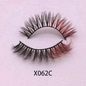 Colorful Synthetic Lashes(MOQ 20)