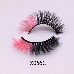 Colorful Synthetic Lashes(MOQ 20)