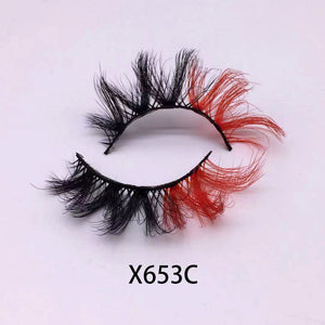 Colorful Synthetic Lashes(MOQ 20)