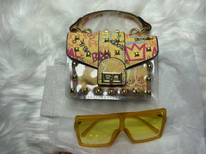 Purse And Sunglasses Set