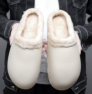 Yeezy Inspired Slides with Fur