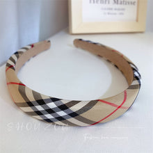 Load image into Gallery viewer, Inspired Plaid Headband (MOQ5)
