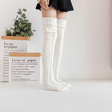 Load image into Gallery viewer, Women Thigh High Knitted Socks
