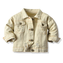 Load image into Gallery viewer, Kids Jean Jacket Cotton
