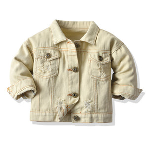 Kids Jean Jacket Cotton