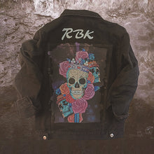 Load image into Gallery viewer, Jean Jacket - Skull
