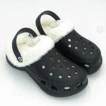 Load image into Gallery viewer, Crocs Shoes with Fur
