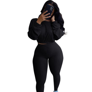 Plus Size Casual Sport Set