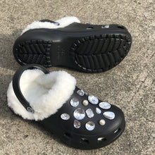 Load image into Gallery viewer, Crocs Shoes with Fur
