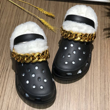 Load image into Gallery viewer, Crocs Shoes with Fur
