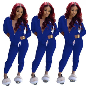 Zipper Jogger Sets