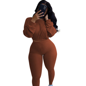 Plus Size Casual Sport Set